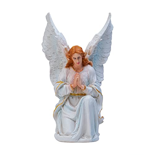 Angel Showpiece God Idol Christian Statues Figurine for Home Decor Gifts Catholic Wall Decorative for House Warming for Living Room